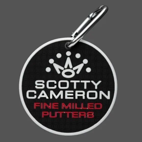 Scotty Cameron Titleist Golf Ball Putting Disc White Black - NEW - Picture 3 of 5